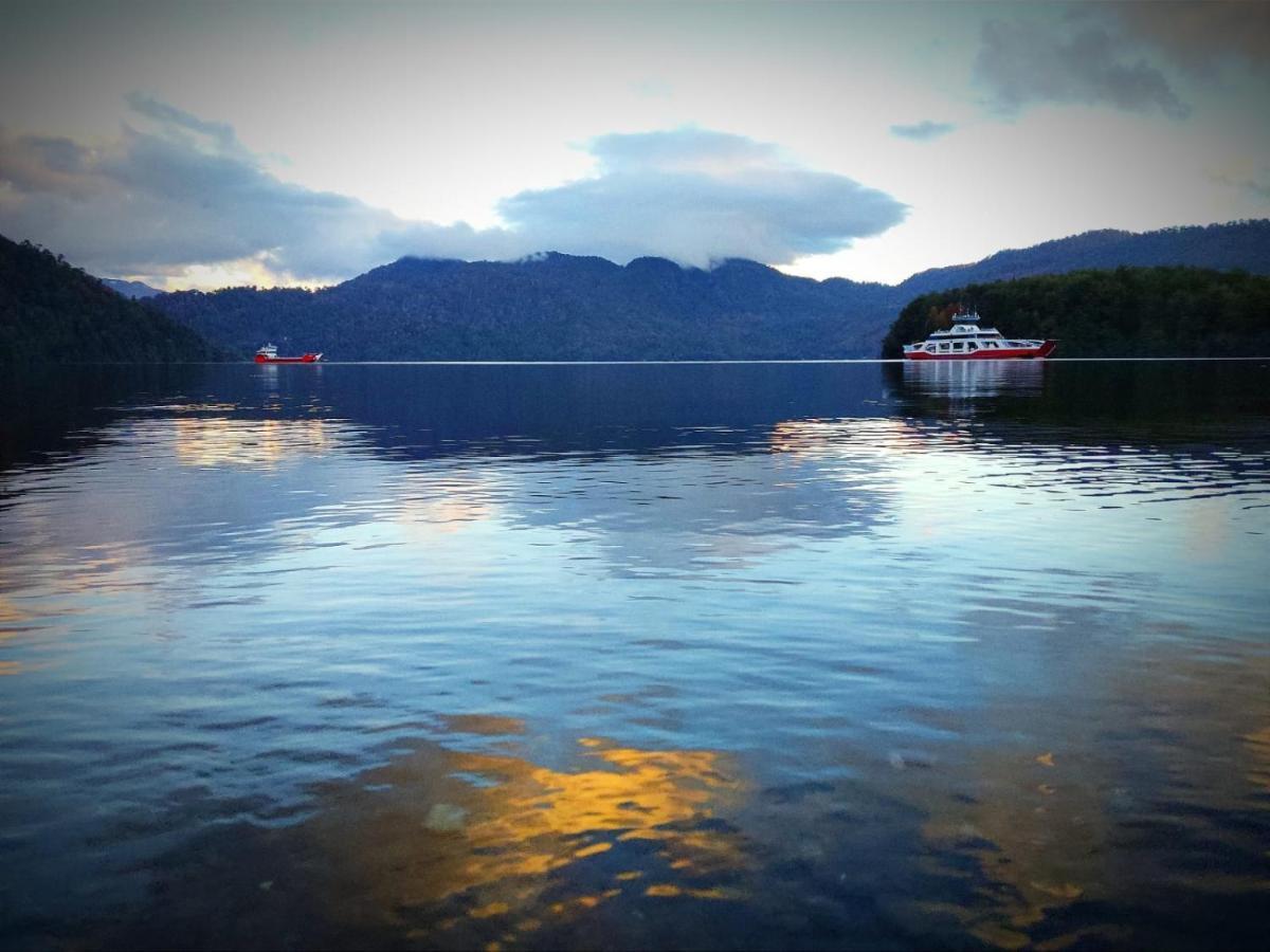 Вилла Outscape L Refugios Puerto Fuy, Huilo Huilo Экстерьер фото